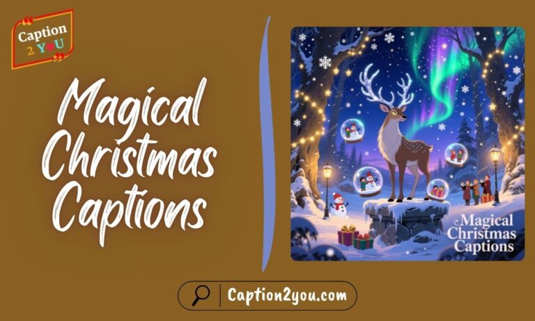 Magical Christmas Captions