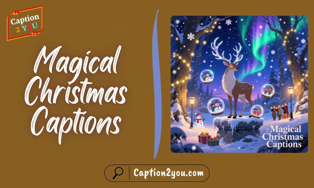 Magical Christmas Captions