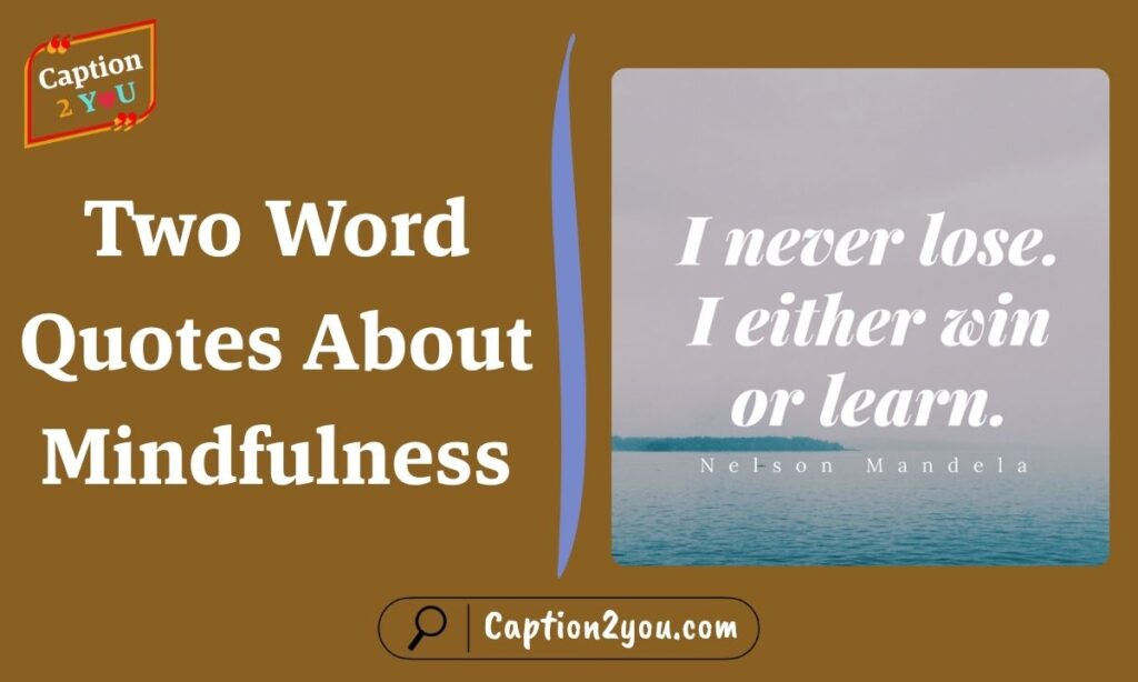 Two Word Quotes About Wisdom