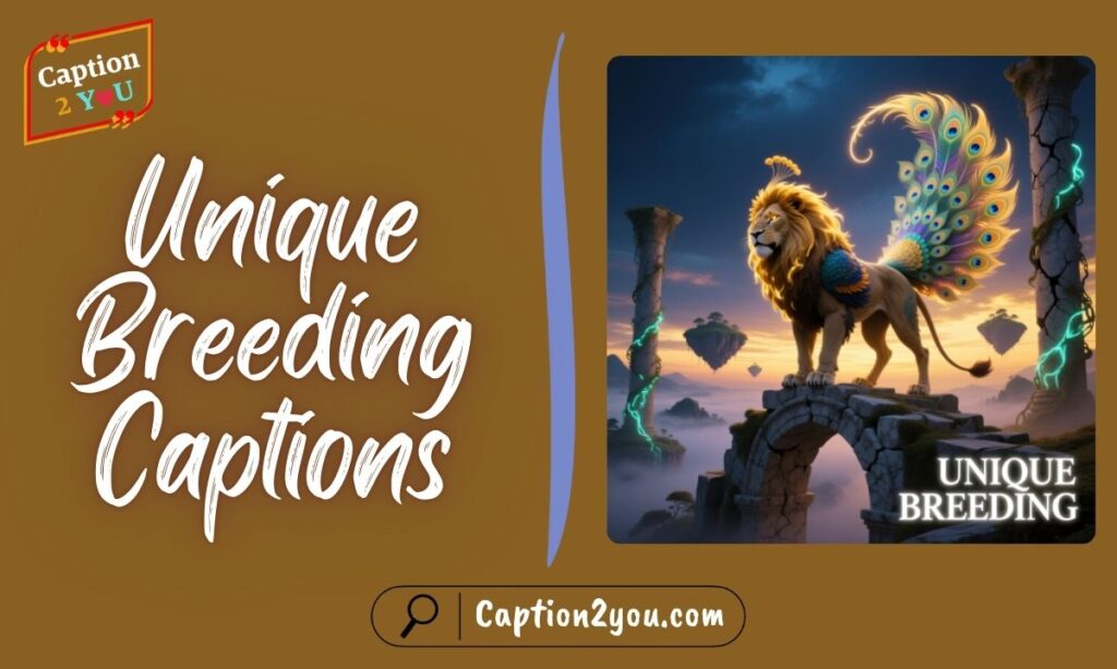 Unique Breeding Captions You Haven’t Seen Before