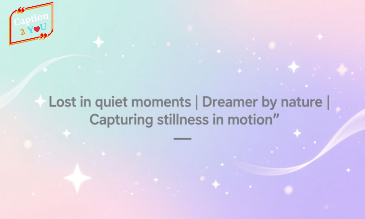 Aesthetic Bio for Instagram