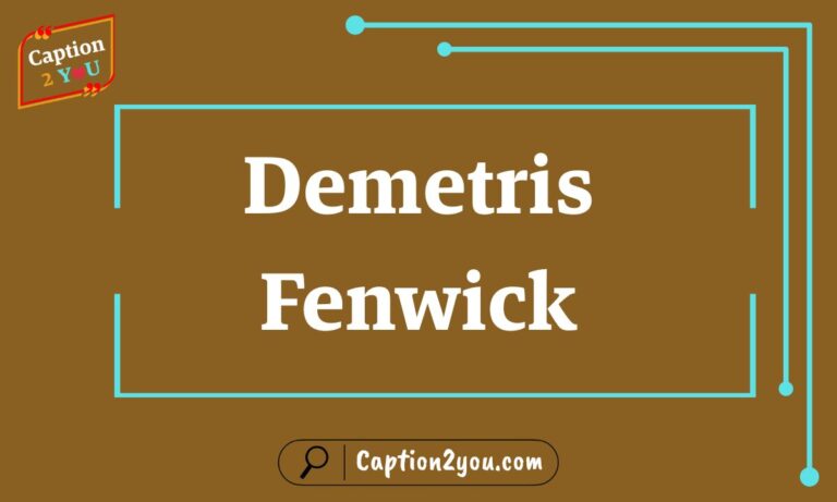 Demetris Fenwick
