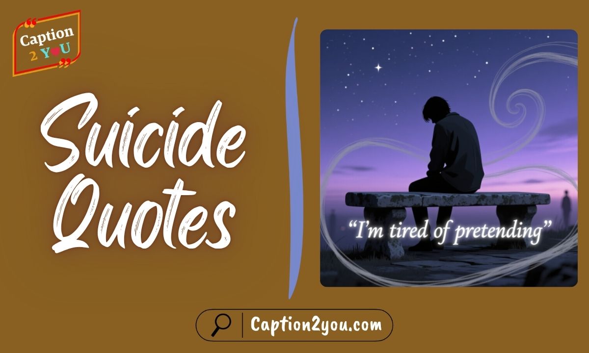 Suicide Quotes